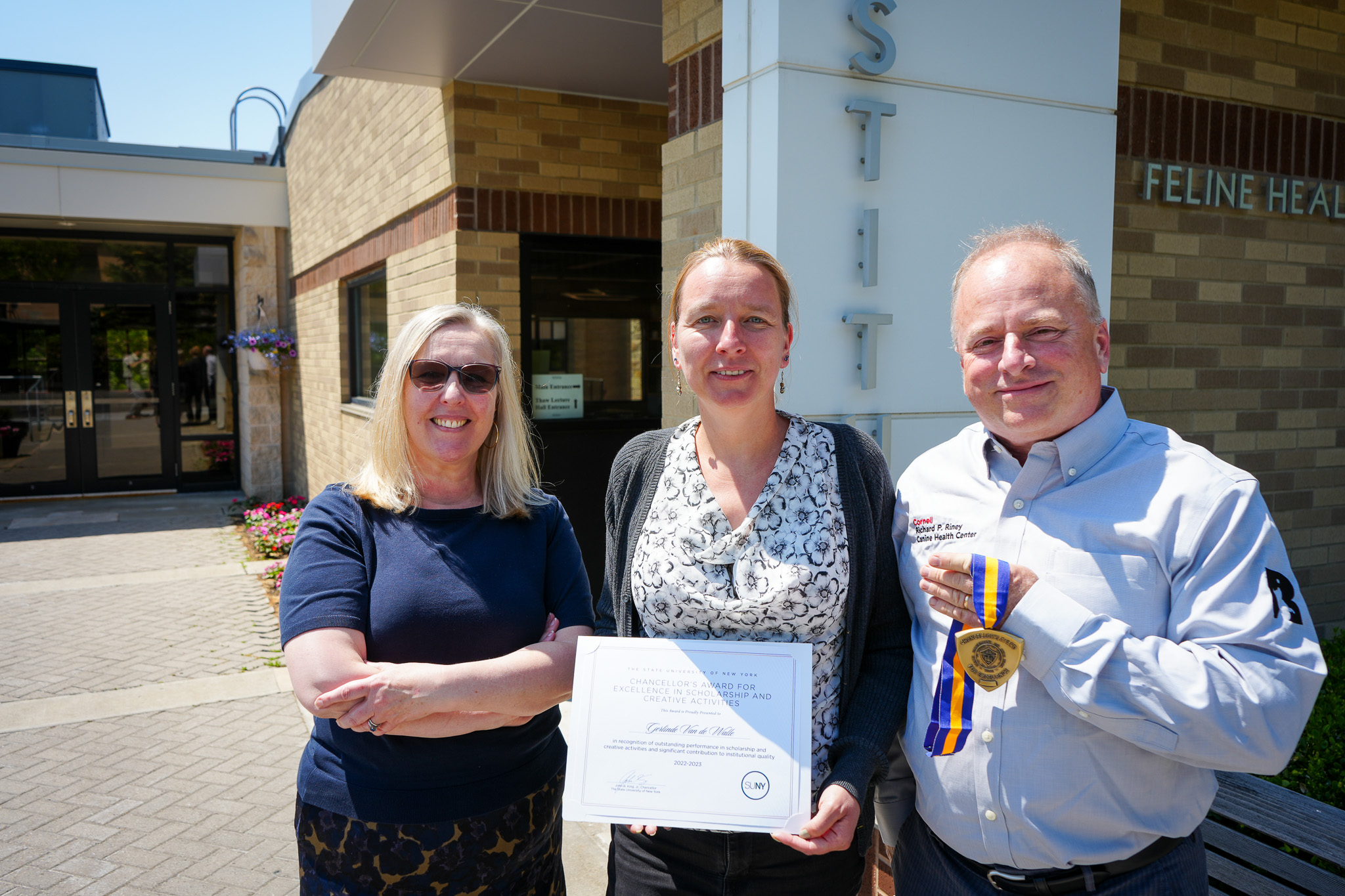 2022-23 SUNY Chancellor Awards for Excellence honor Gerlinde Van de ...