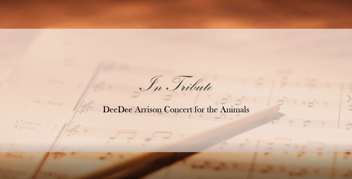Deedee Arrison Concert For The Animals Cornell University