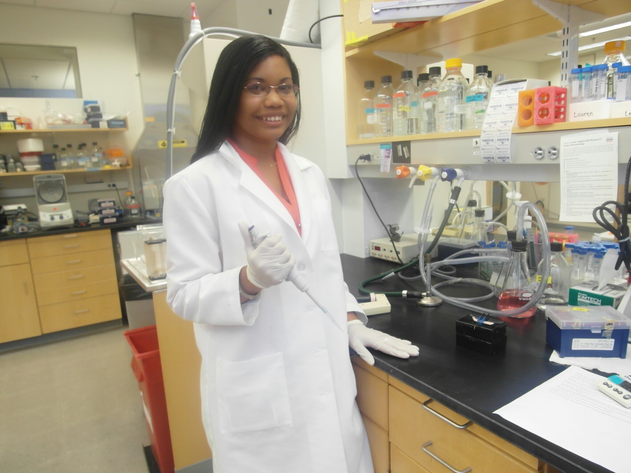 Biology student recognized for work to end racism — College of