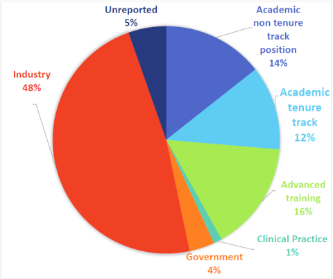 BBS Career outcomes 2008 - 2024