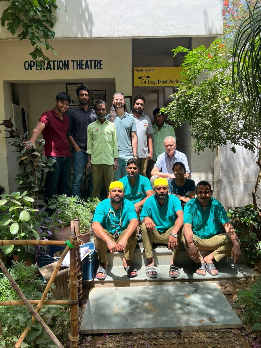 Clinic staff group shot