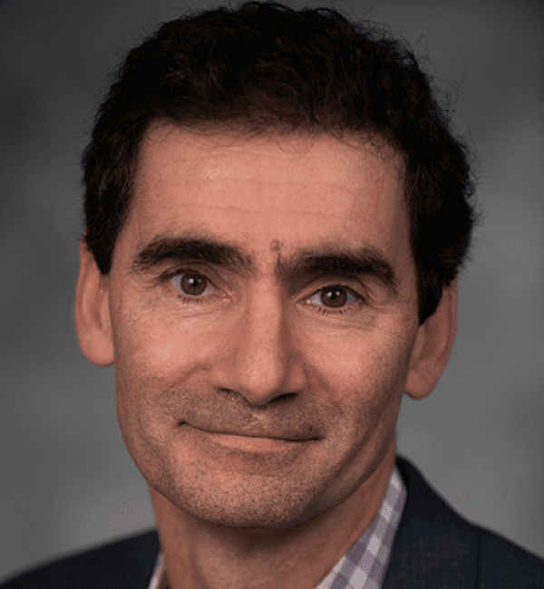 Matthew DeLisa in a gray background